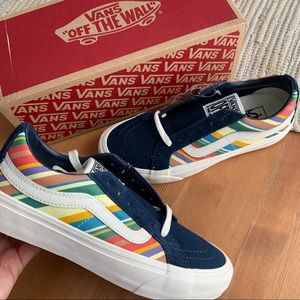 Vans Sk8-Low Reissue Retro Stripes Sneakers